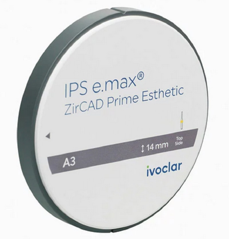 IPS e.max ZirCAD Prime Esthetic BL1 98,5 mm 16 mm, Stück