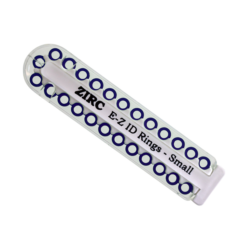 EZ-ID Markierungsringe klein dunkelblau, 25 Stück
