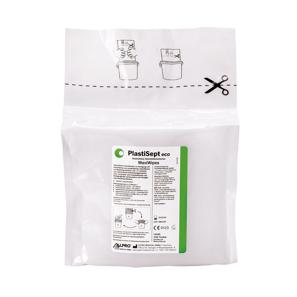 PlastiSept eco MaxiWipes, 4 x 250 Tücher