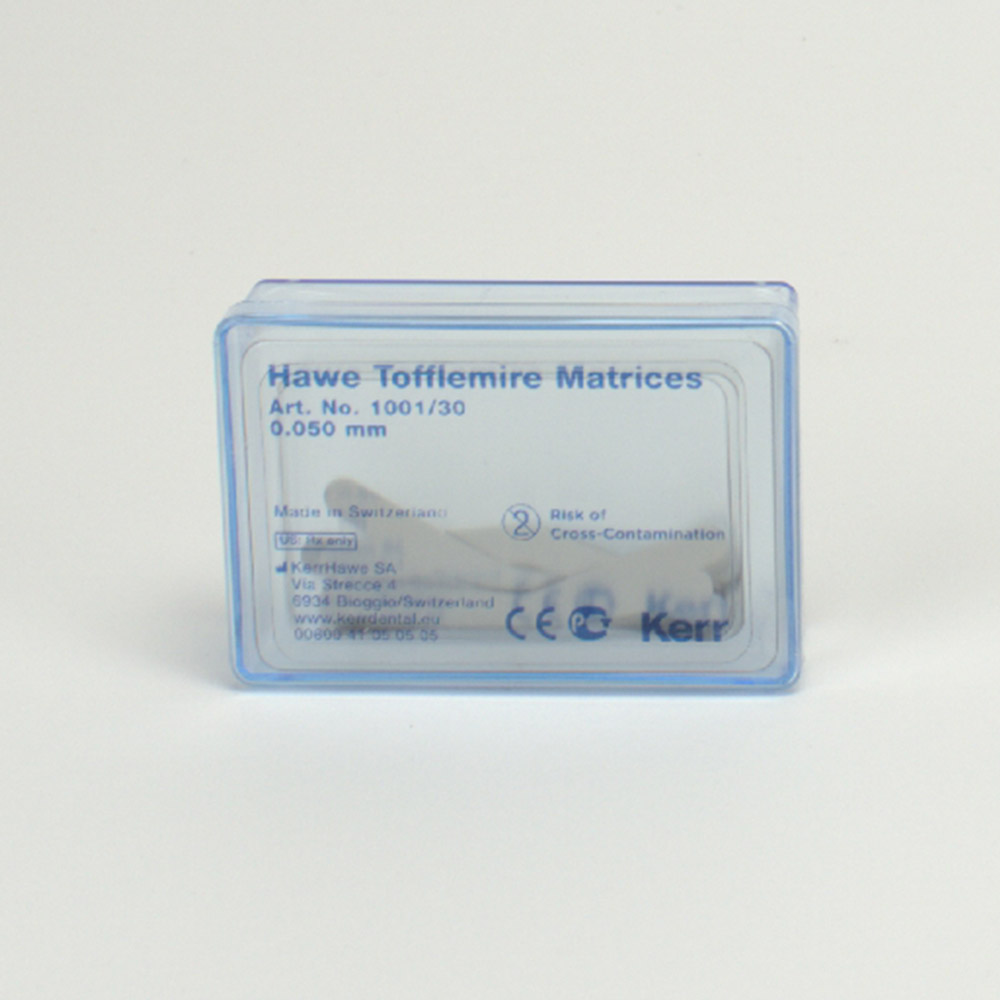 Tofflemire Matrizen 1001 Hawe, 30 Stück