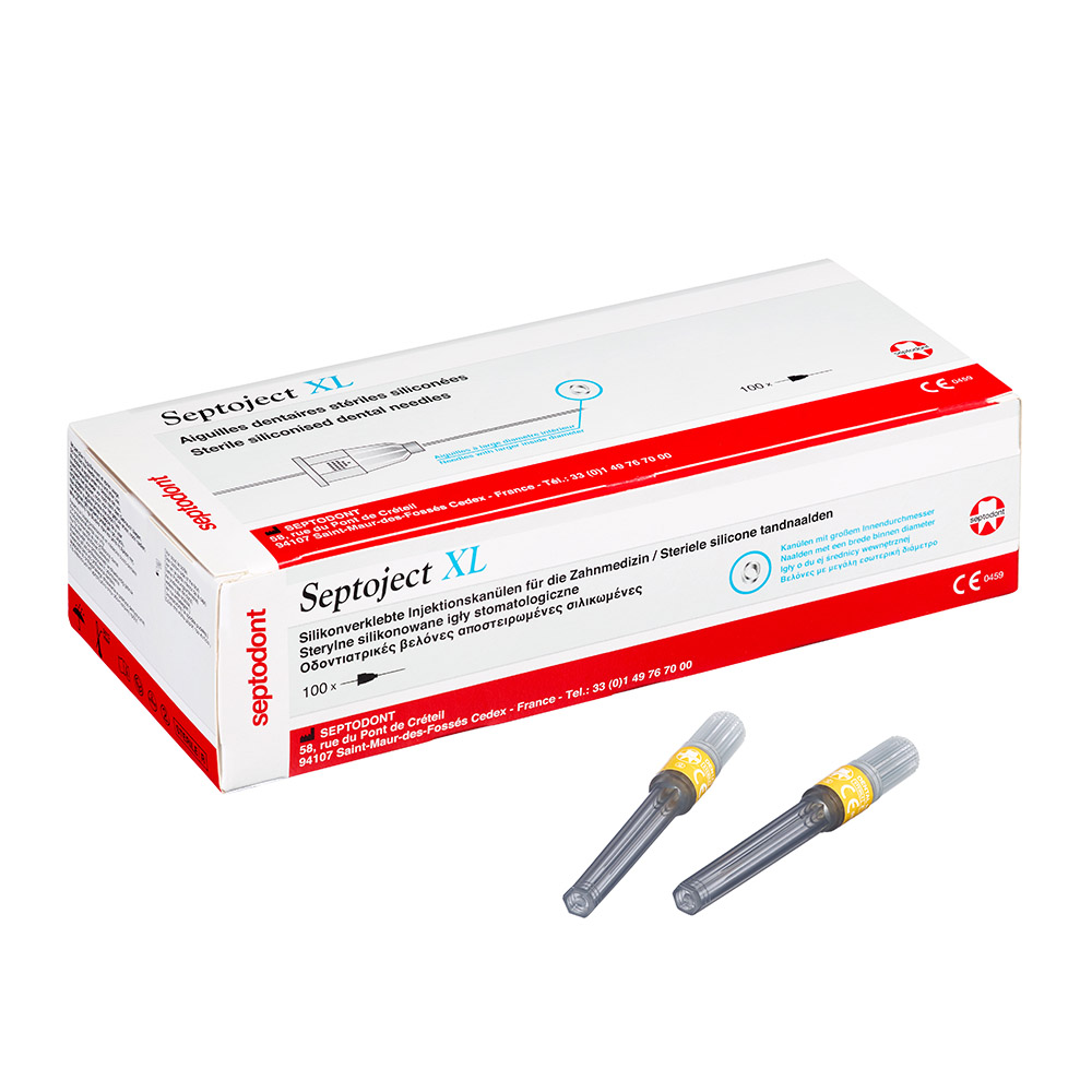 Septoject XL lang G27 0,4 x 35 mm, 100 Stück