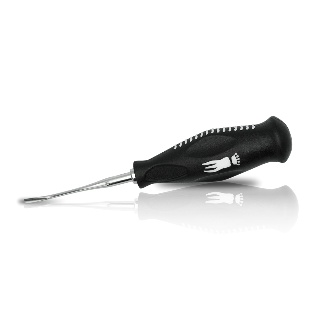 PeriLux ErgoTouch 3,0 mm gebogen schwarz, Stück