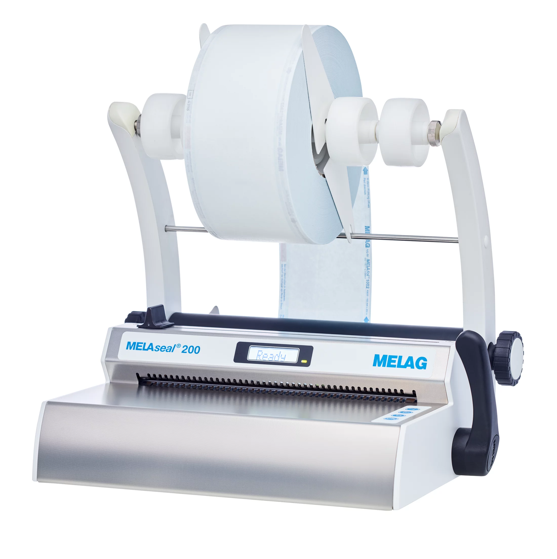 Siegelgerät Melaseal 200 (mit Rollenhalter Deluxe)