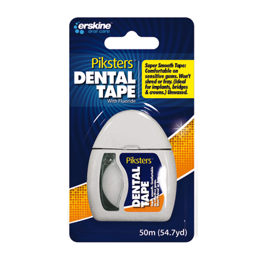 Zahnseide Piksters Dental Tape PTFE, 50 m Spender