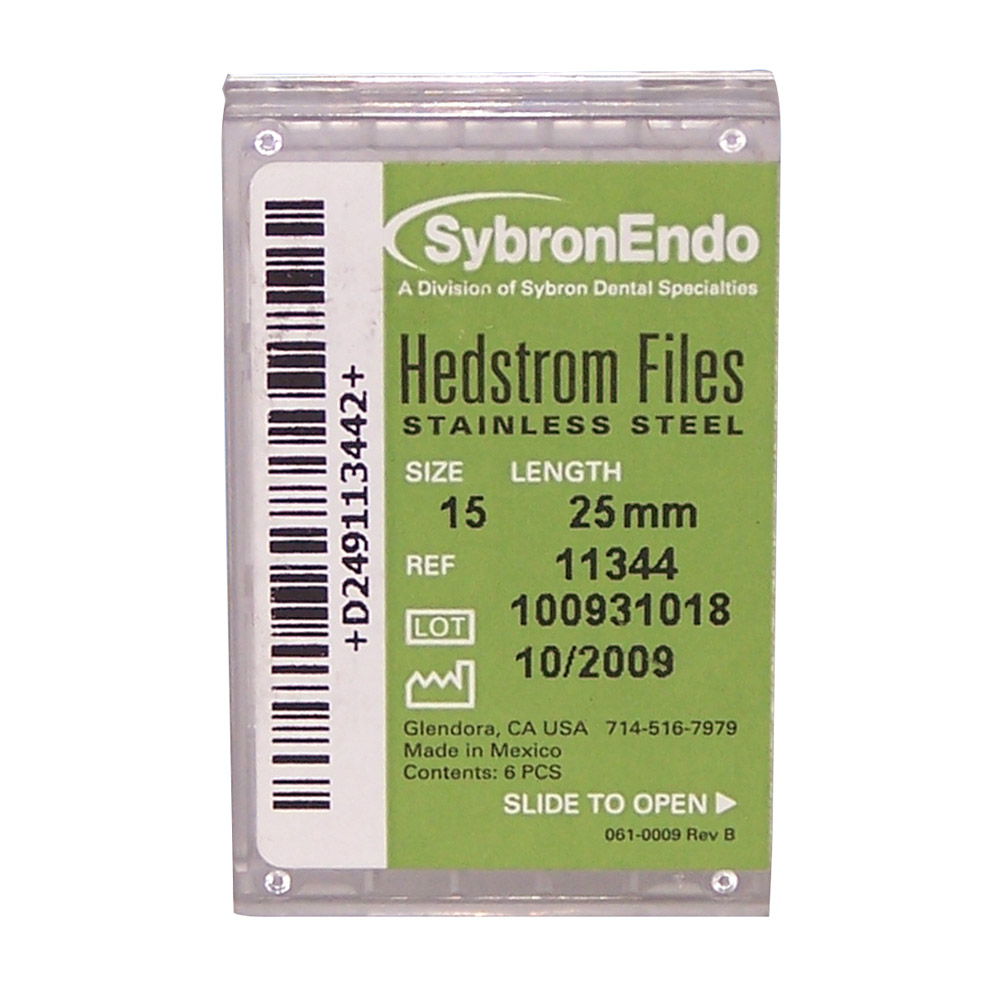 Hedströmfeilen 15-40 30 mm, 6 Stück sortiert
