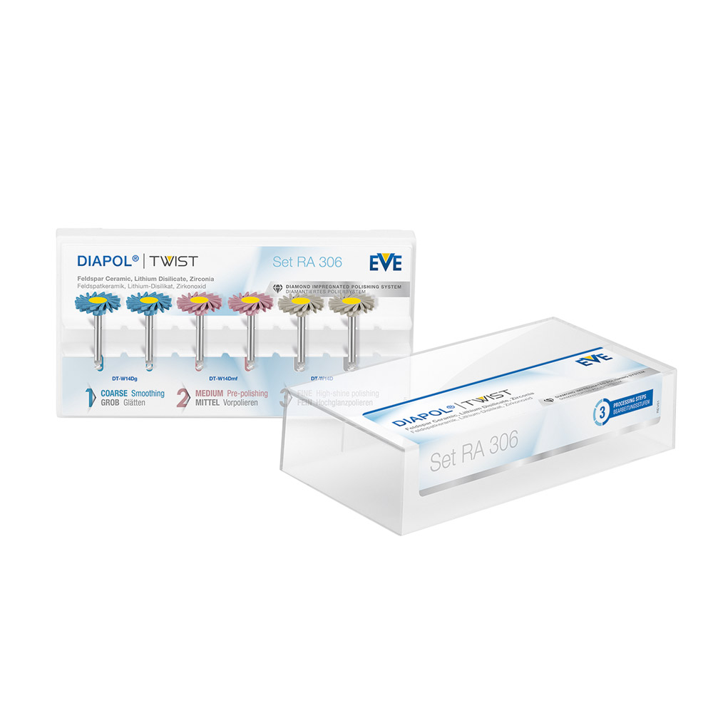 EVE Diapol Twist RA 306 Set, 6 Stück