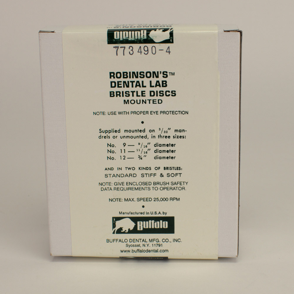 Robinson Bürsten Handstück Nr. 11 x-hart, 144 Stück