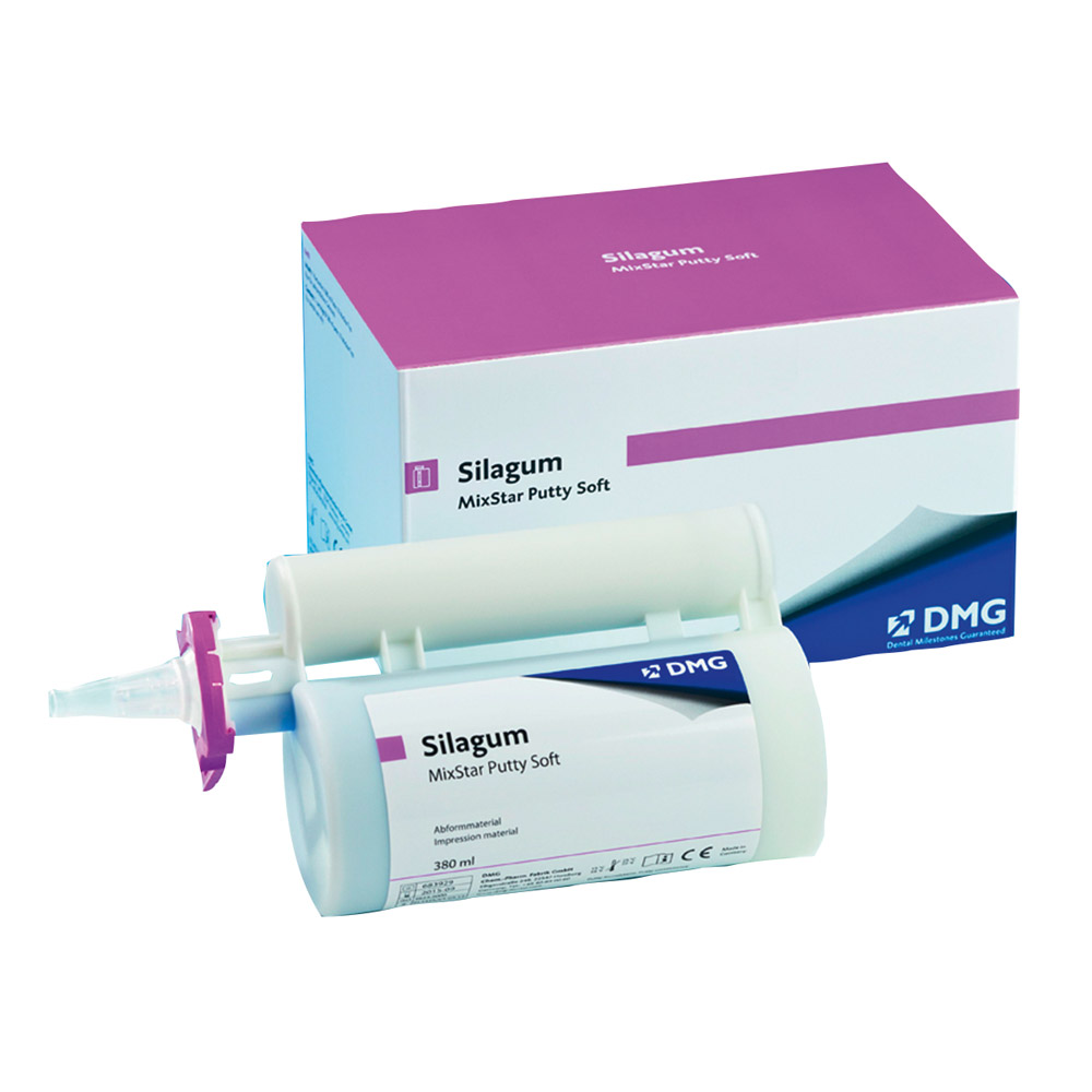 Silagum Mixstar Putty Soft, 5 x 380 ml