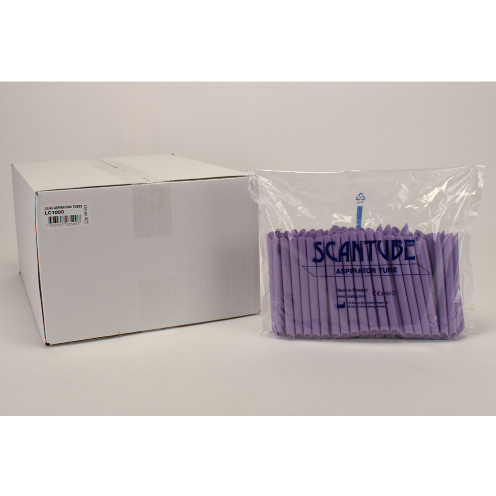 Aspirator Tubes lila 135 mm, 10 x 100 Stück