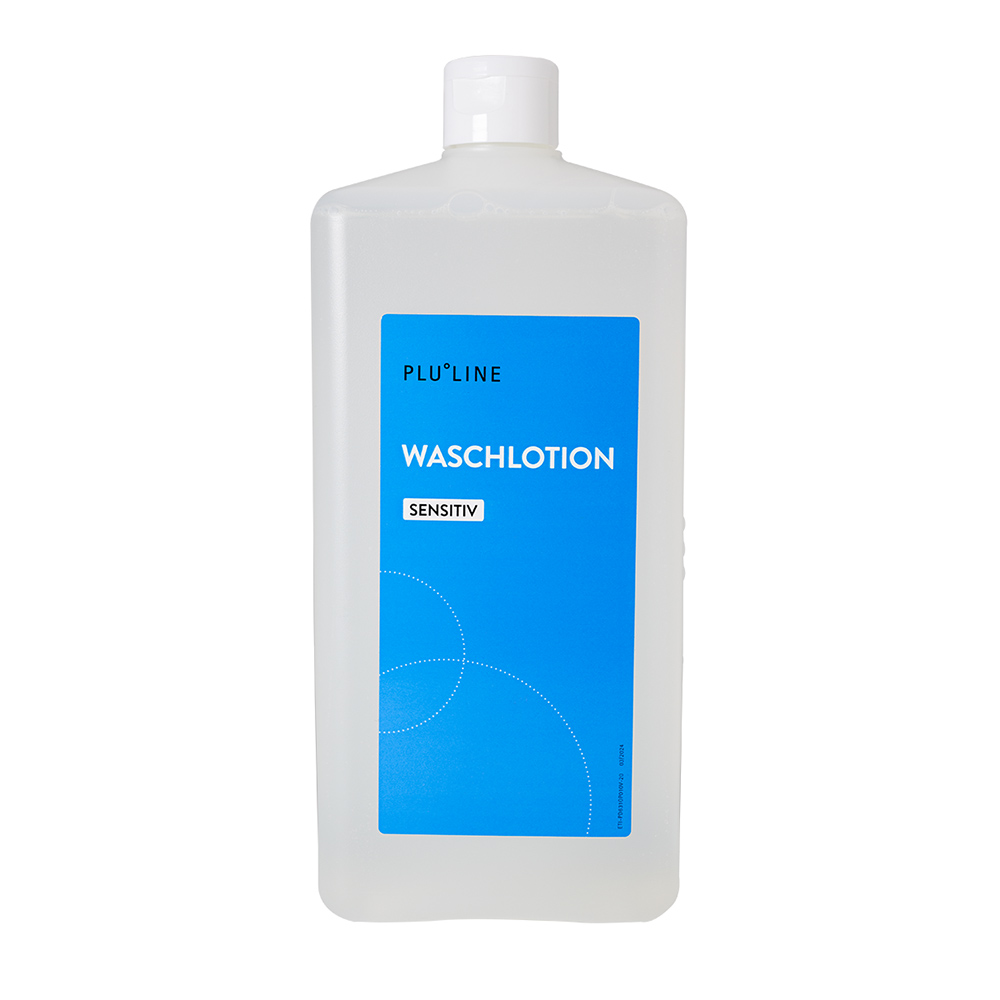 PLULINE Waschlotion sensitiv, 1 L Flasche