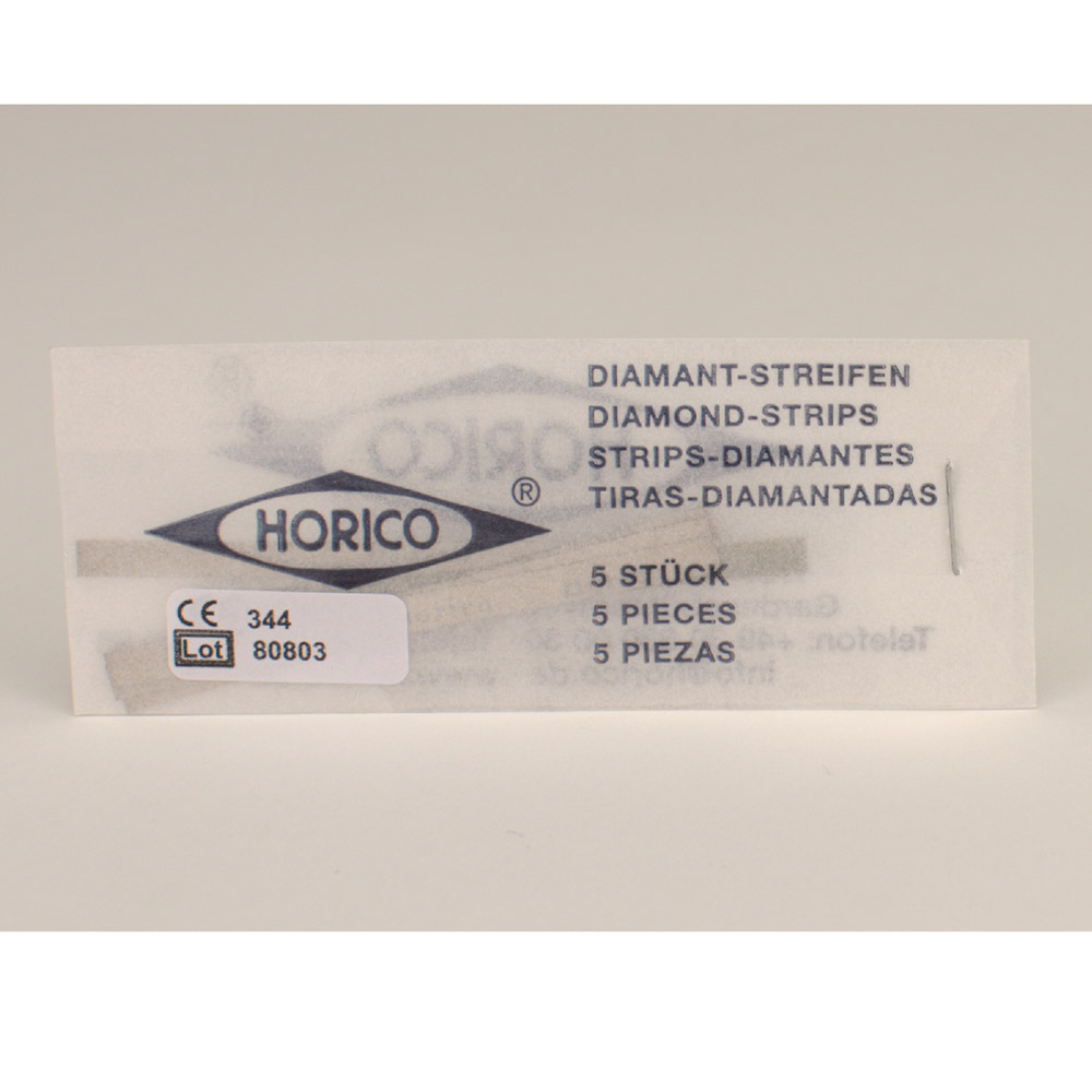 Separierstreifen diamantiert einseitig 4 mm 344, 5 Stück