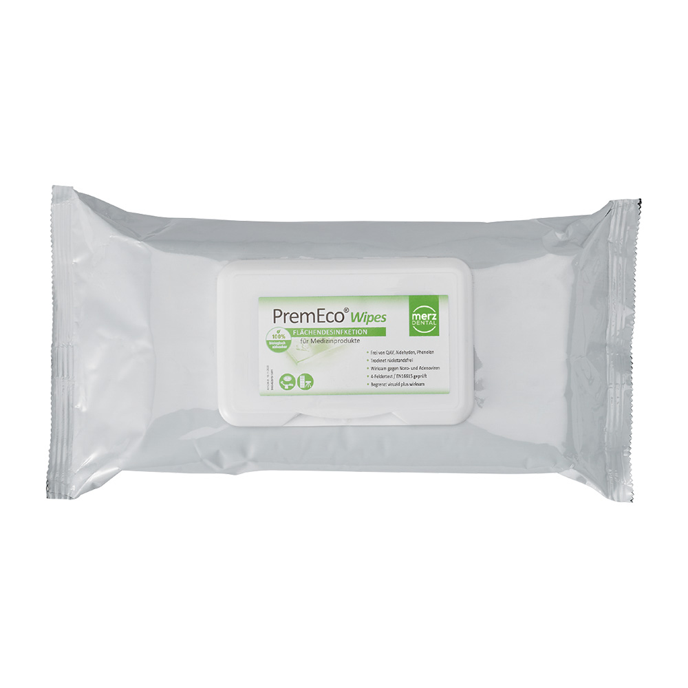 PremEco Wipes 20 x 20 cm, 80 Stück