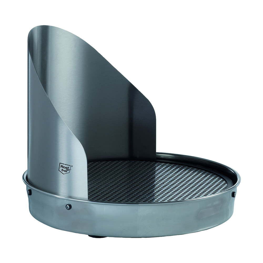 Abdampfschale Edelstahl, Stück