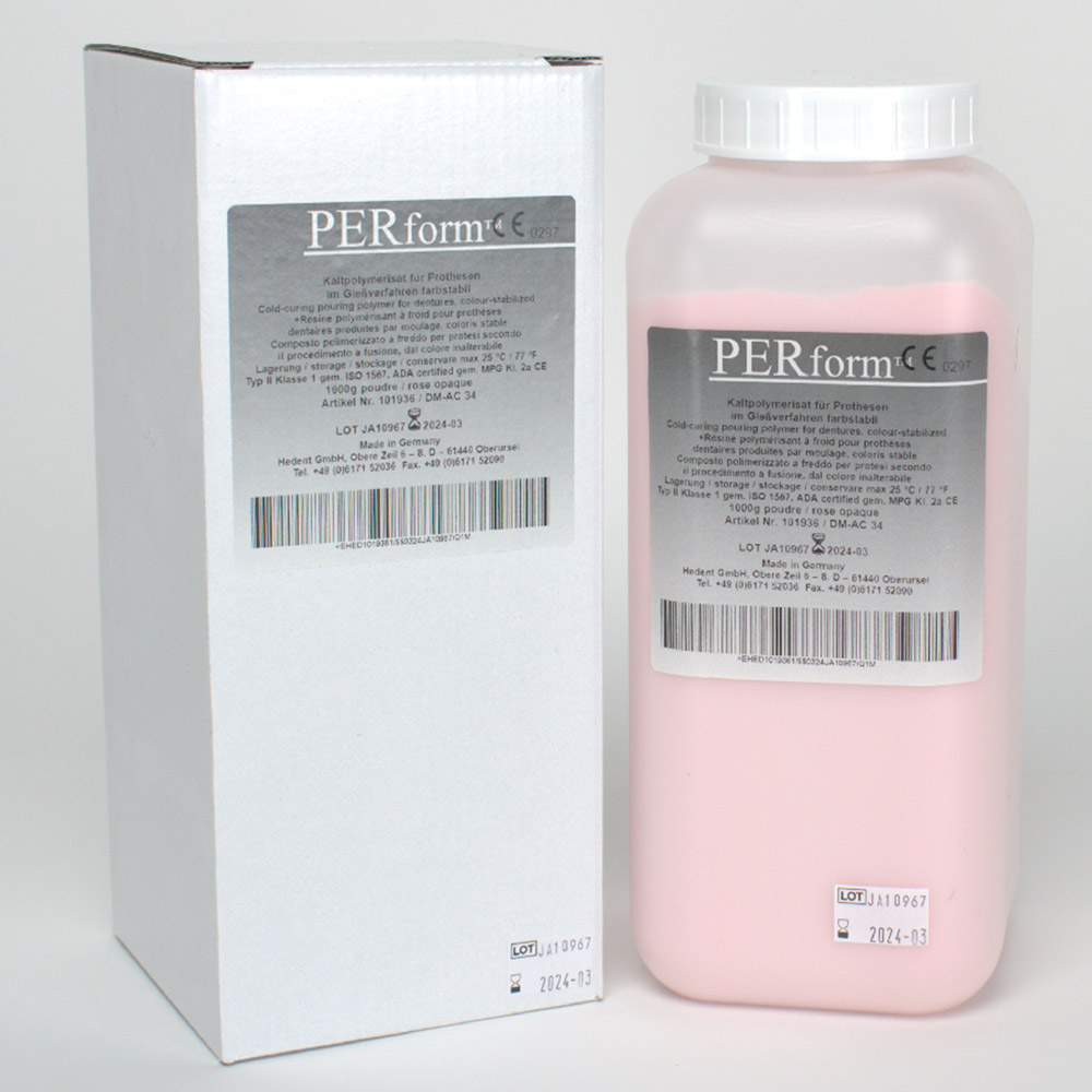 Perform Pulver rosa-opak DM-AC34, 1 kg