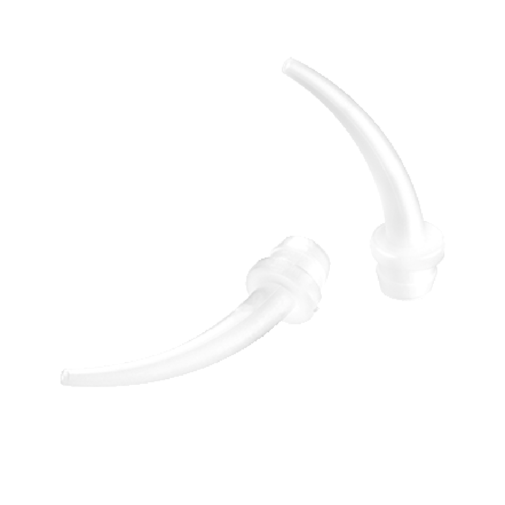 Intraoral tips transparent 0,6 mm, 100 Stück