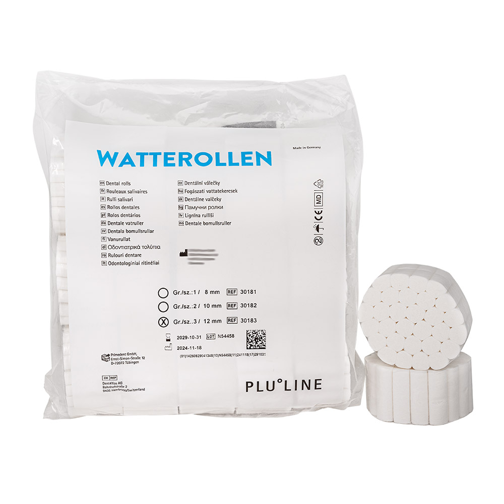 PLULINE Watterollen Größe 3, 300 g