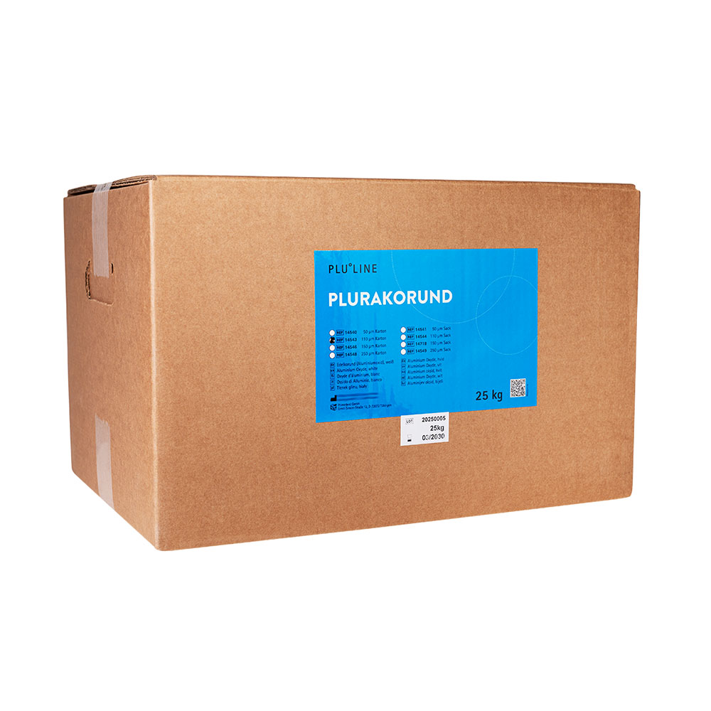 Plurakorund Strahlmittel 110 my, 25 kg