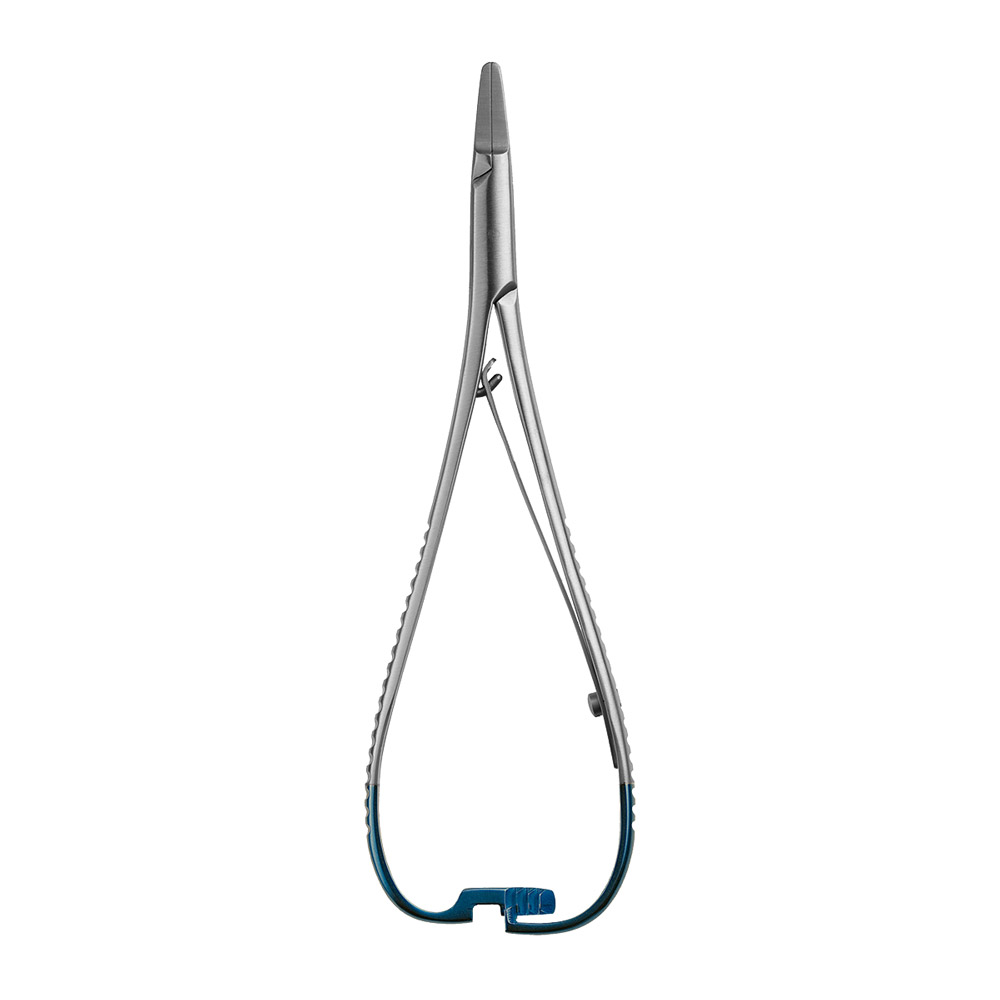 Lichtenberg Nadelhalter Rockhard blau schmal 14,0 cm, Stück