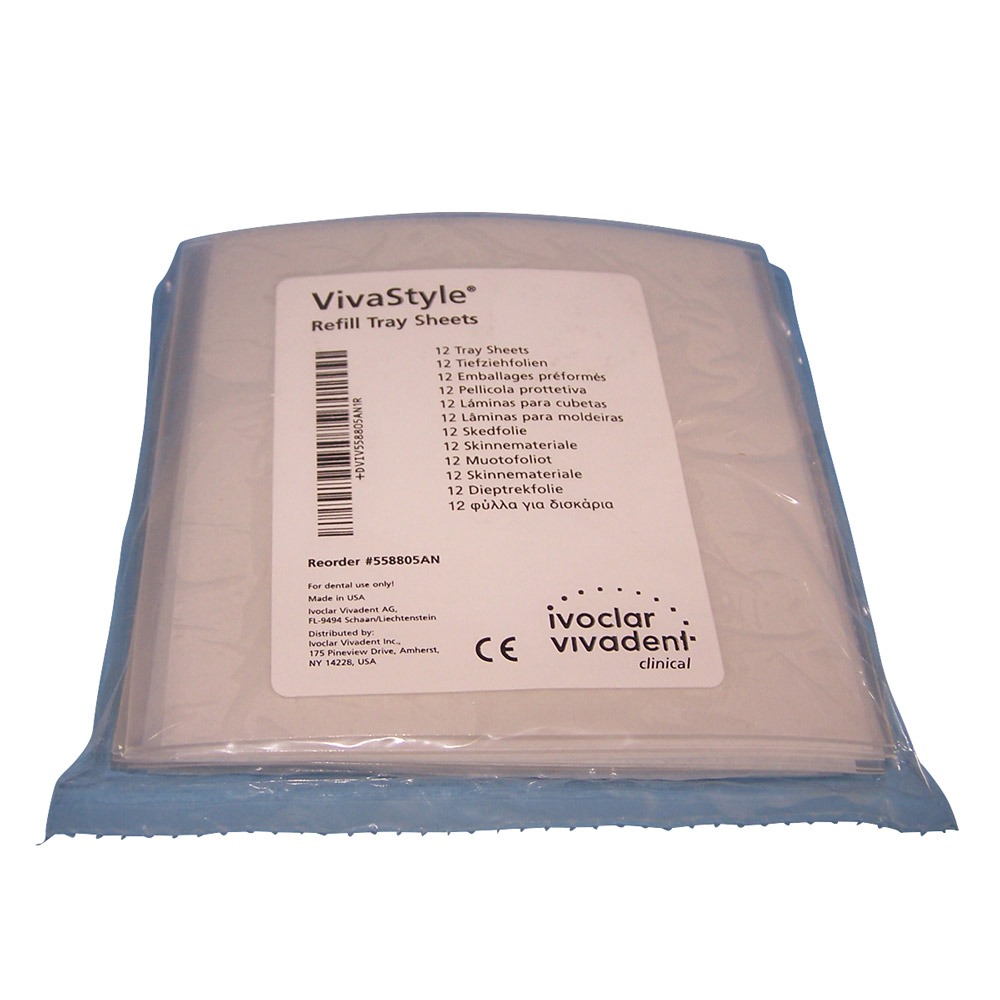 VivaStyle 16 % Tray Sheets, 12 Stück