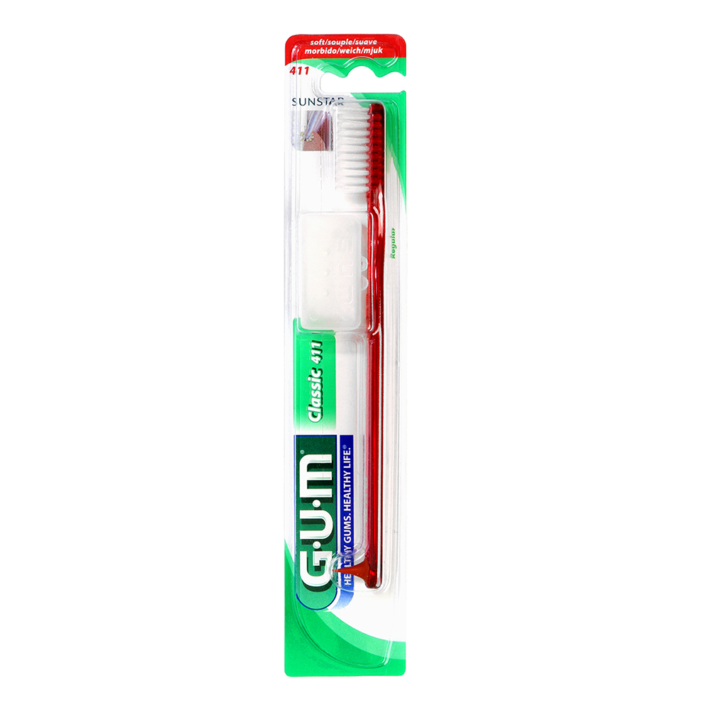 GUM Classic Zahnbürste groß weich, Stück Blister