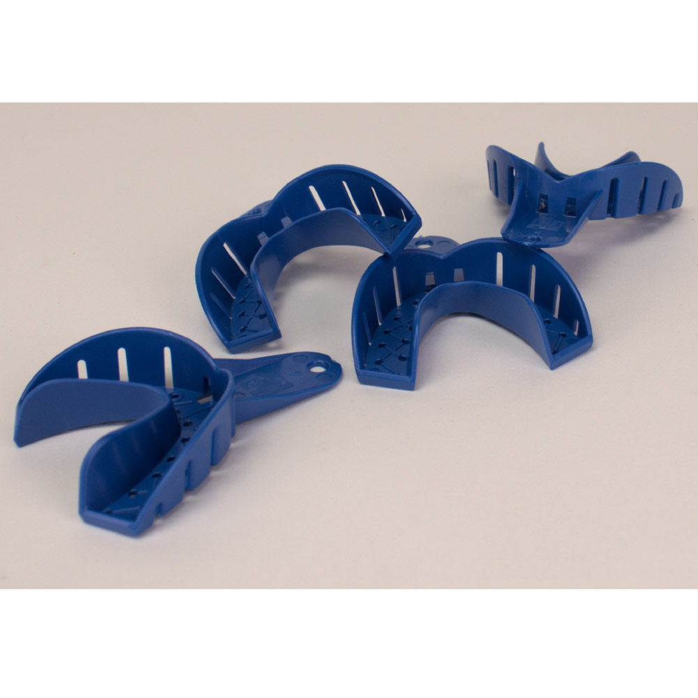 Tray Aways Abdrucklöffel  perforiert #4 medium UK, 12 Stück