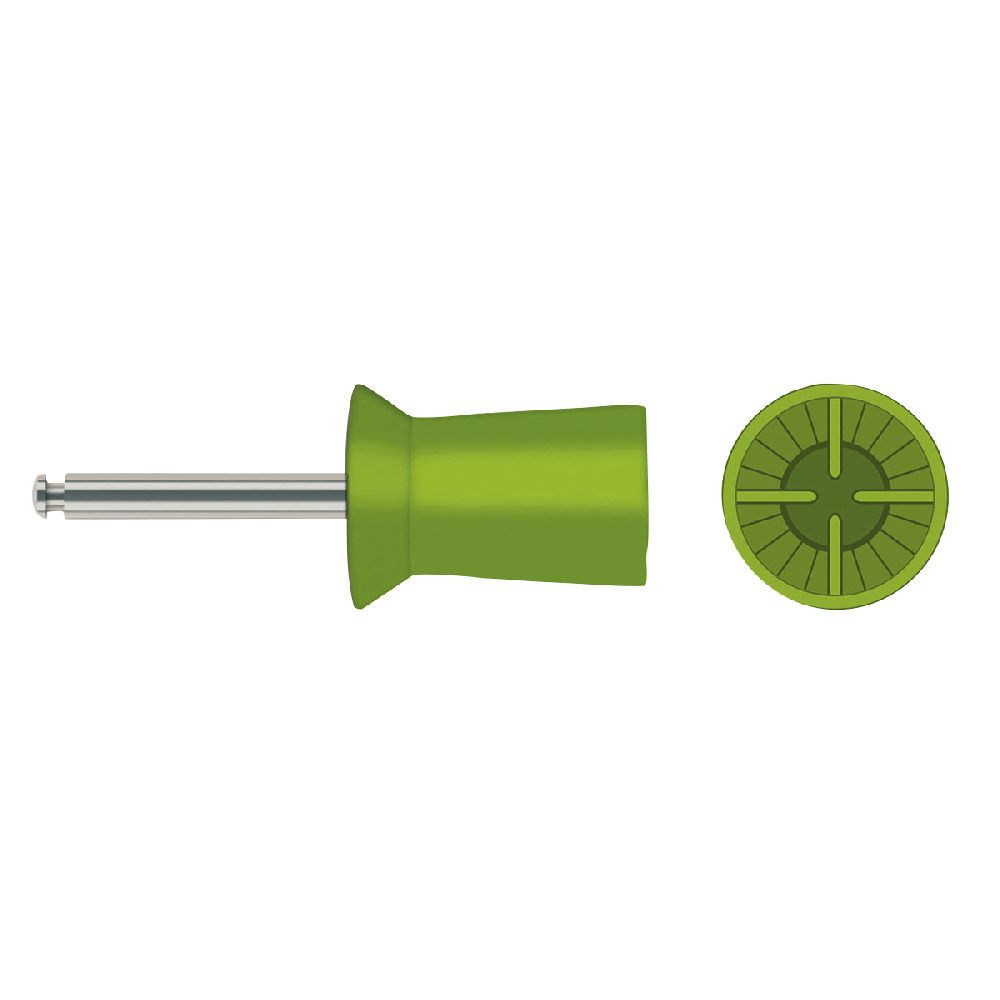 Prophy-Cup Latch-Type 9006 hellgrün120Stück