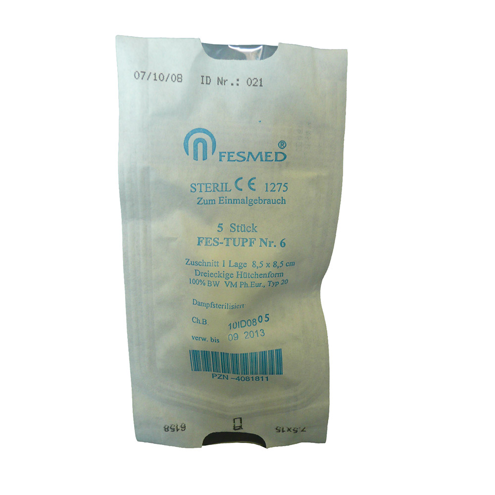 Fes-Tupfer steril # 12  5 x 2 Stück