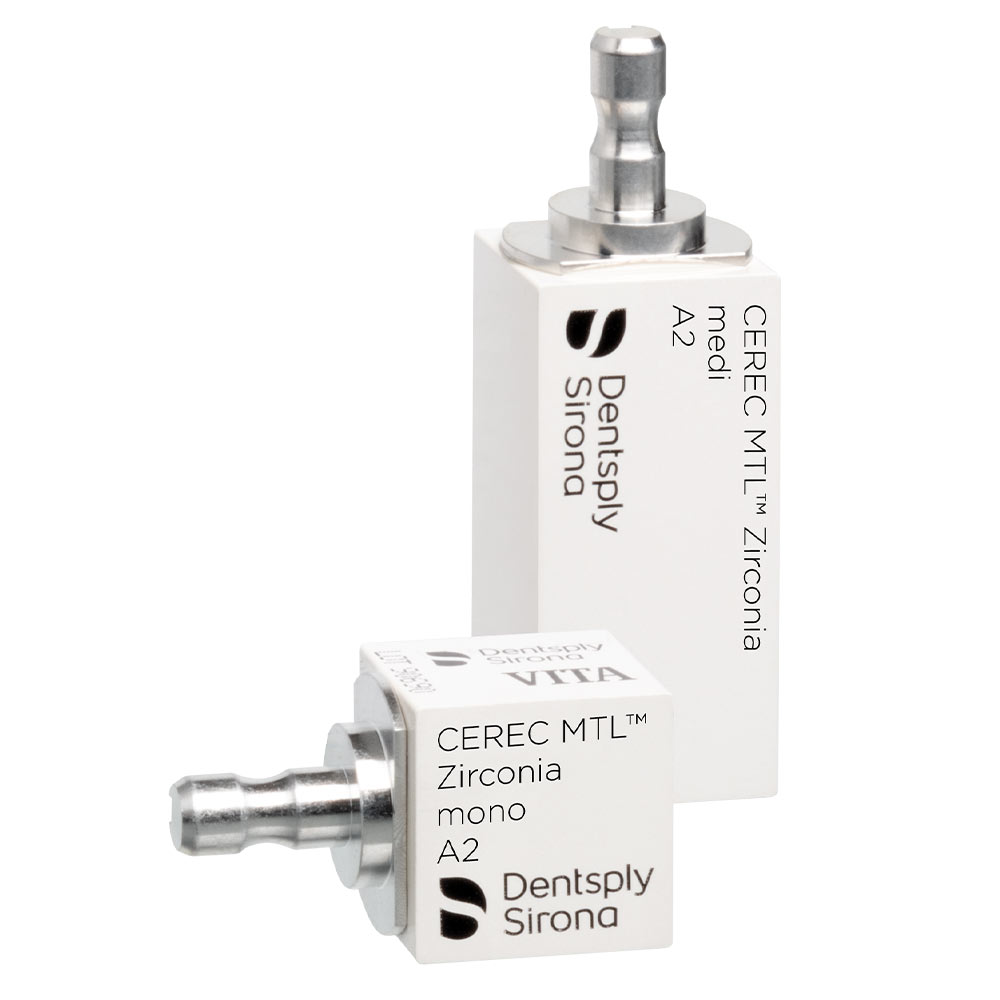 CEREC MTL Zirconia A3.5 medi, 2 Stück
