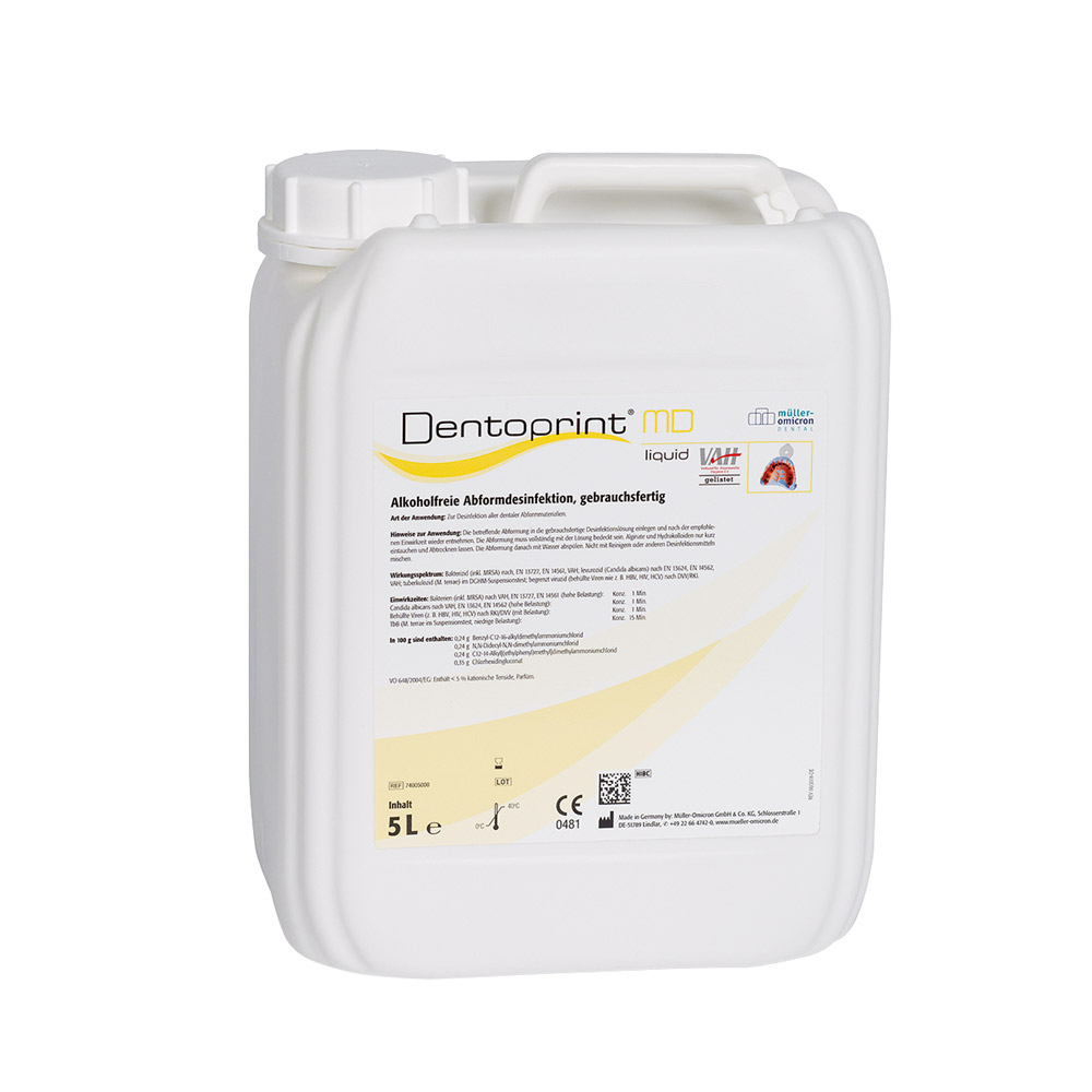 Dentoprint MD liquid, 5 L Kanister