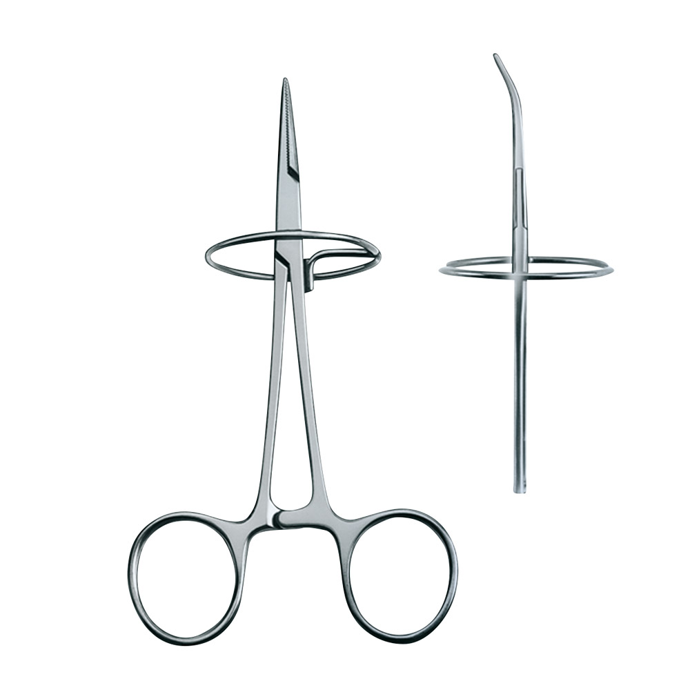 Kronenhaltezange 12,5 cm gebogen, Stück