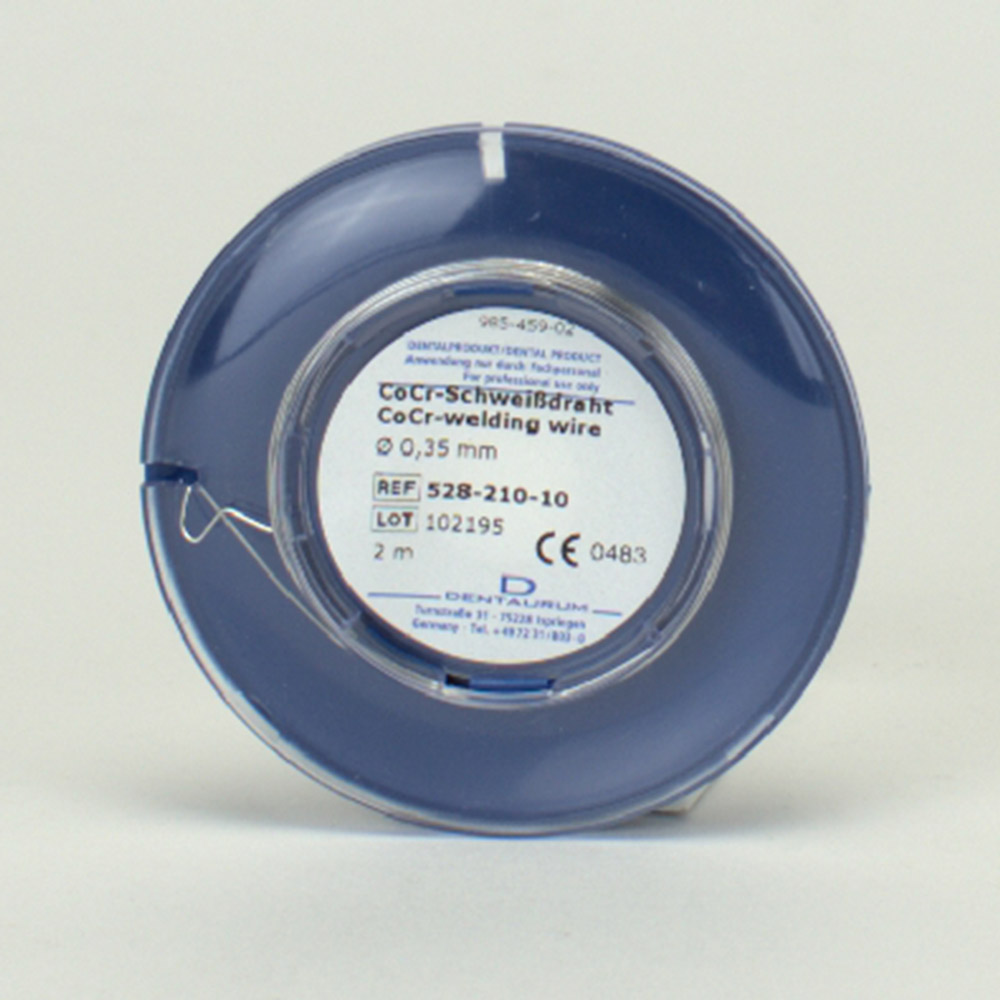 Laserschweißdraht CoCr 0,35 mm, 2 m