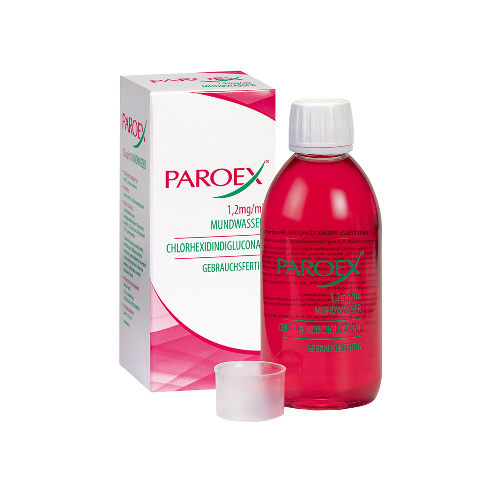 Paroex Mundwasser 1,2 mg / ml, 300 ml Flasche