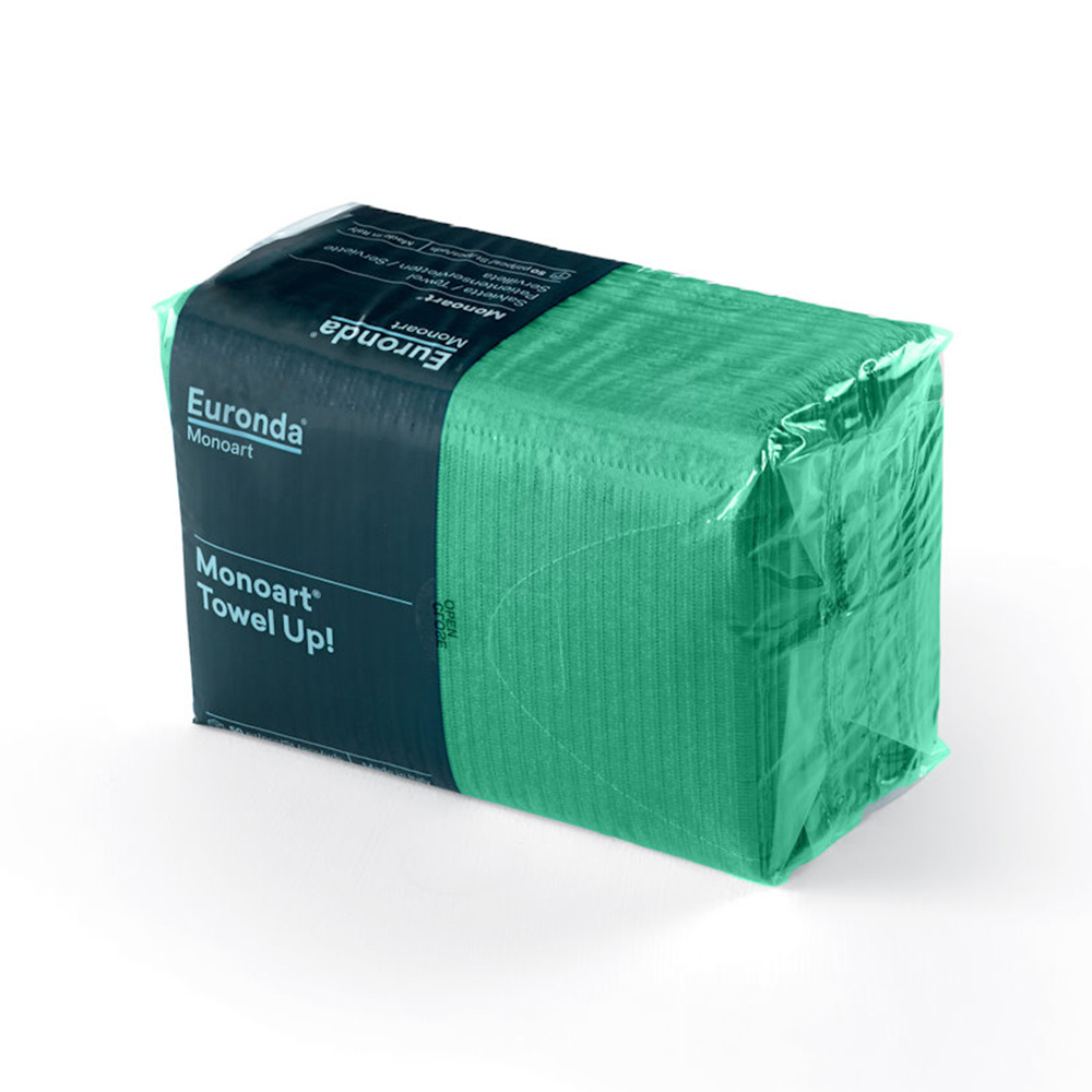Monoart Patienten Servietten 33 x 45 cm mintgrün, 500 Stück