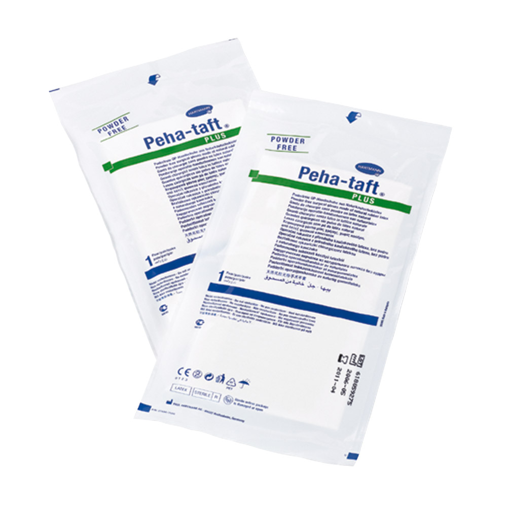 Peha-Taft Latex Handschuhe puderfrei steril Gr.6,5 , 50 Paar
