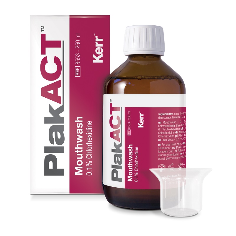 PlakACT Mundspüllösung 0,1 % Chlorhexidin, 250 ml