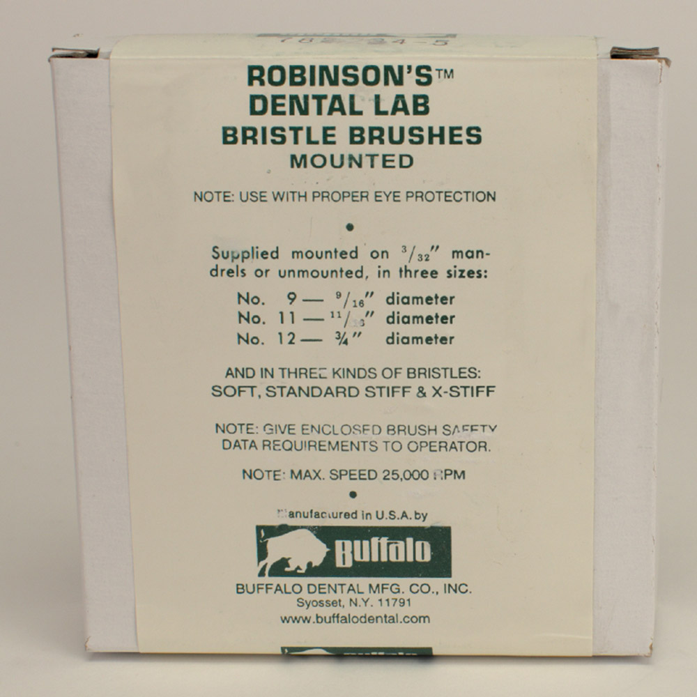 Robinson Bürsten Handstück Nr. 11 standard, 144 Stück