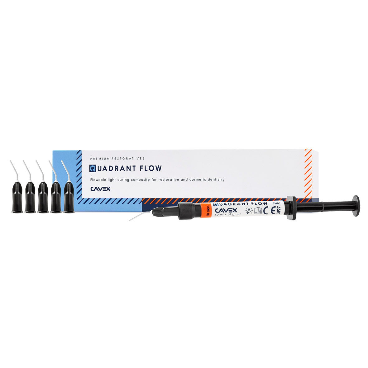 Quadrant Flow A3 (+ 5 Tips) 1,8 g Spritze