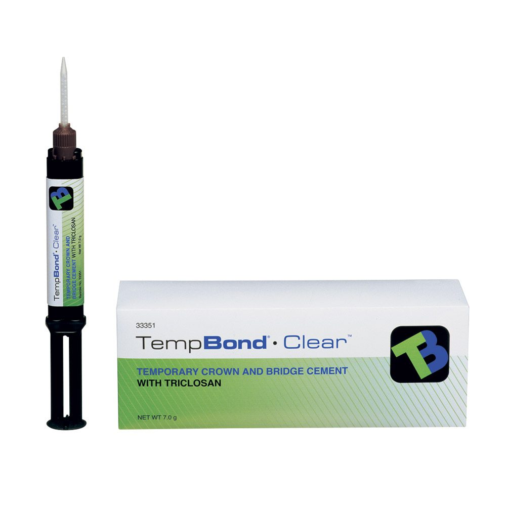 Temp Bond clear Automix, 6 g Spritze