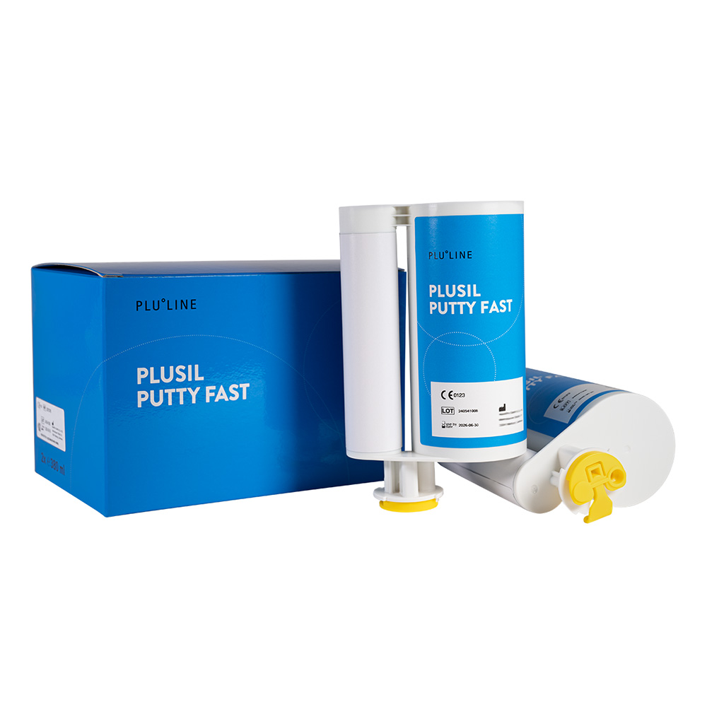 Plusil Putty fast A-Silikon, 2 x 380 ml Kartusche