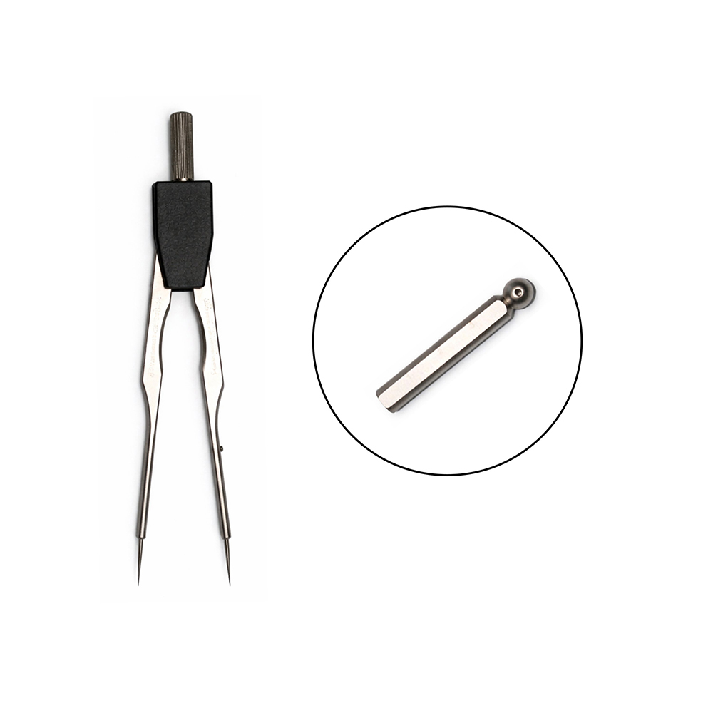 Stechzirkel "Korkhaus" mit Hülse, Stück