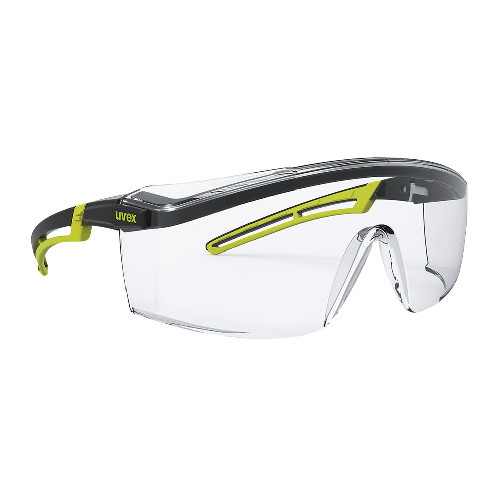 Schutzbrille Uvex iSpec Safety Fit II lime, Stück