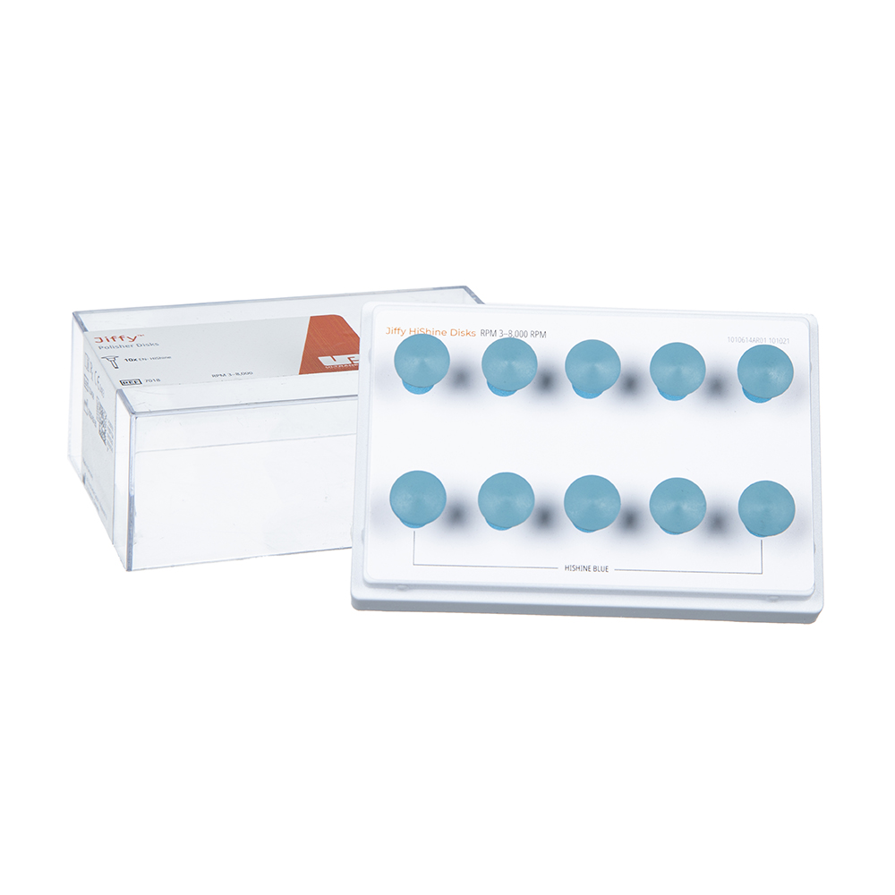 Jiffy HiShine Scheibe blau, 10 Stück