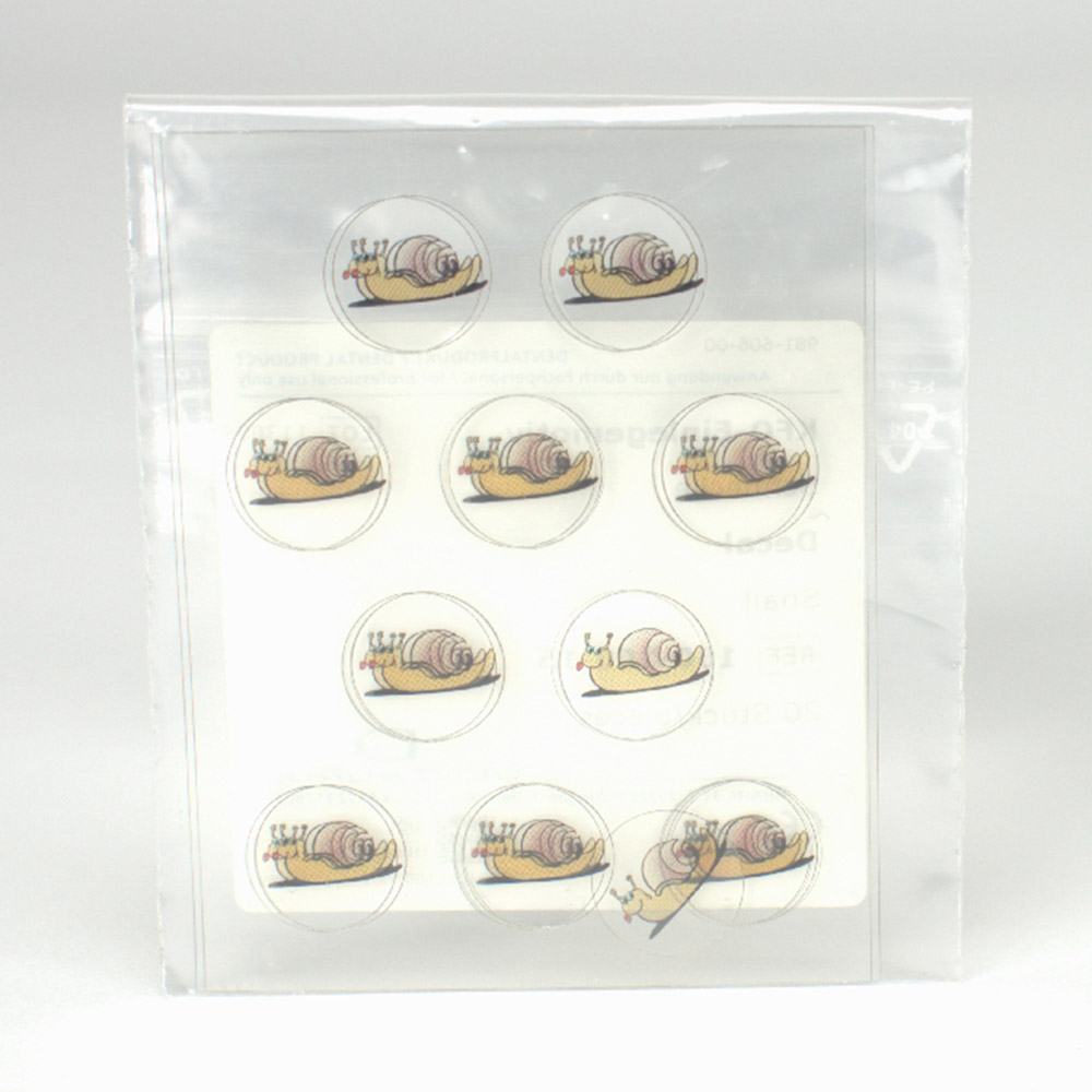 Einlegemotiv KFO Schnecke, 20 Stück