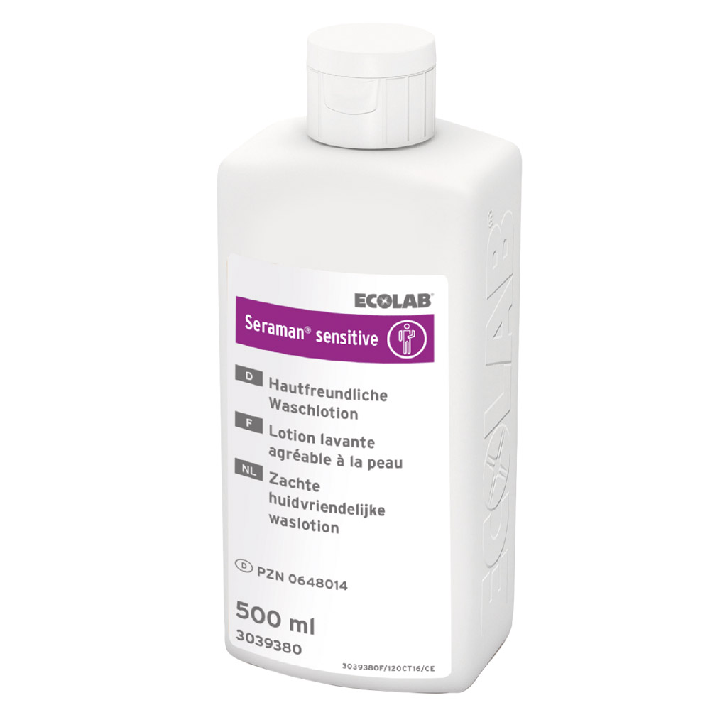 Seraman Sensitive Waschlotion, 500 ml Flasche