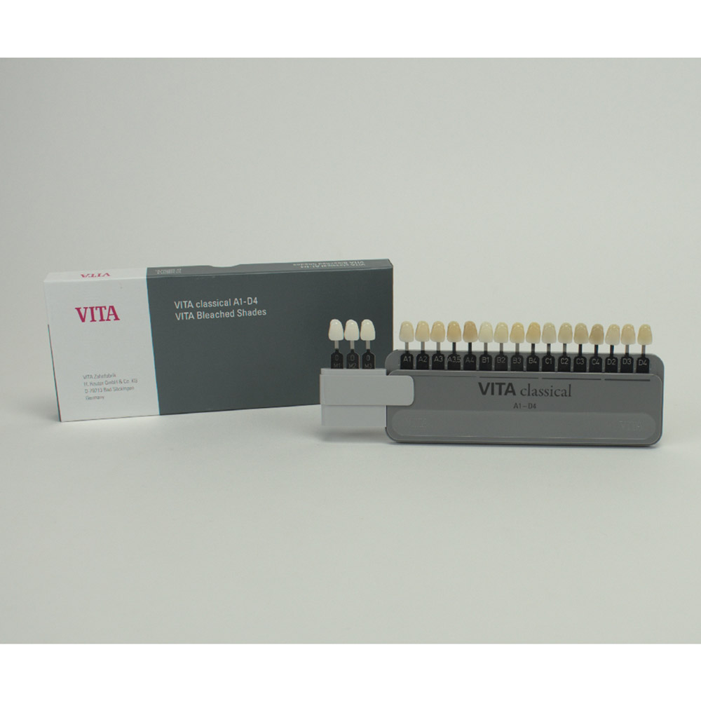 Farbskala Classical A1-D4 mit Bleach Shade, Stück