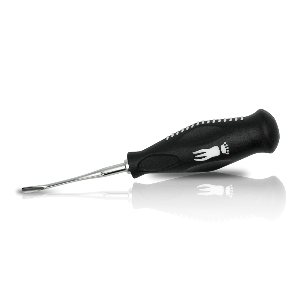 PeriLux ErgoTouch 4,0 mm gebogen schwarz, Stück