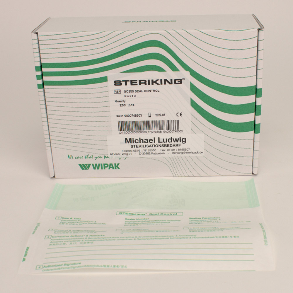 Steriking Seal Check, 250 Stück