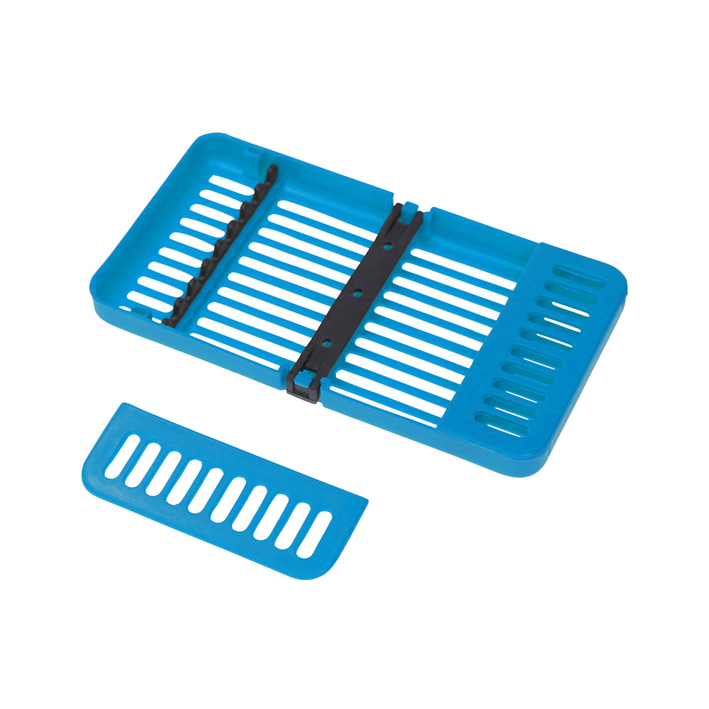 Compact Tray-Cassette neon blau, Stück