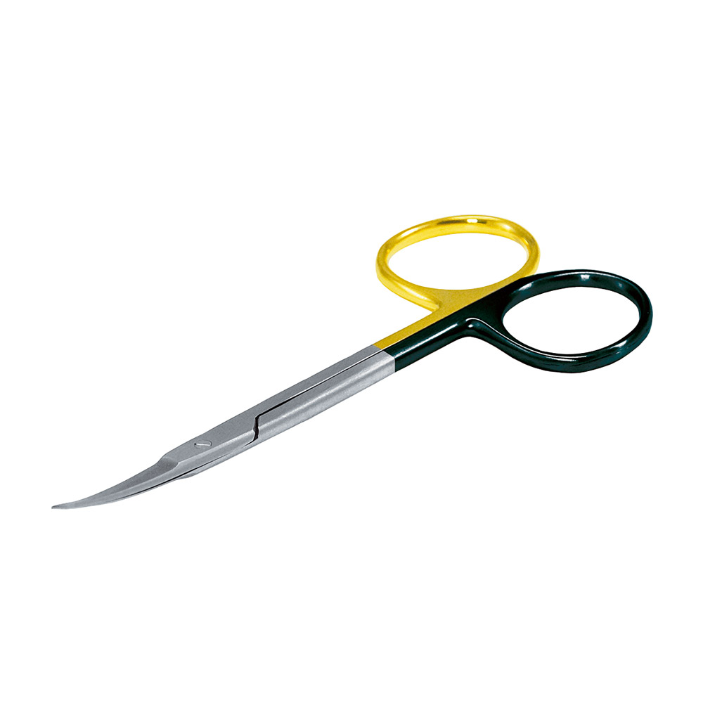 Iris Schere Chirurgisch 12,0 cm SuperCut TC gebogen, Stück