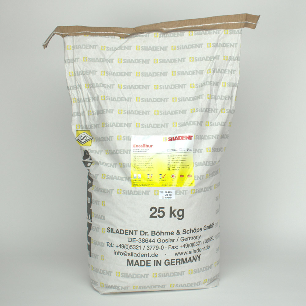 Excalibur Gips weiß, 25 kg